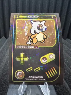 Cubone #104 - Retro Holo - Gameboy Chibi Evolutions 2025 - Pokemon - Image 1