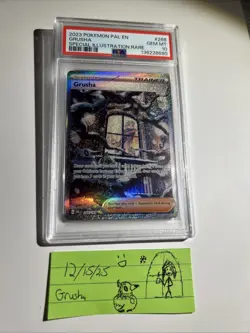 GRUSHA #268/193 - PSA 10 - Special illustration Rare Pokemon TCG - Image 1