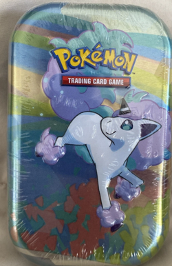 SEALED Pokemon TCG Galar Pals Mini Tin Galarian Ponyta 820650807077 - Image 1
