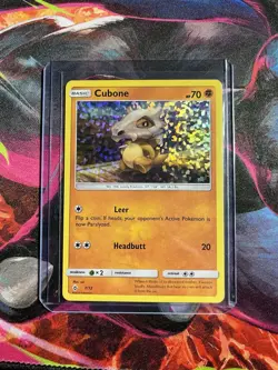 Pokemon Cubone McDonald's 2018 7/12 Promo Holo 70 HP Pokemon TCG - Image 1