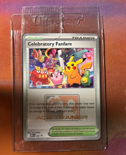 Pokemon Celebratory fanfare Ace Trainer Card unopened and sealed new Pikachu - Image 1