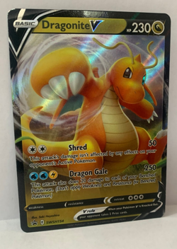Epic Collectable Dragonite V - Holo Foil Rare Pokemon Card Mint Condition - Image 1