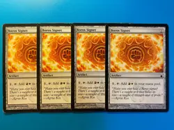 MTG 4x Boros Signet # 255 Ravnica: City of Guilds Magic the Gathering x4 HP - Image 1