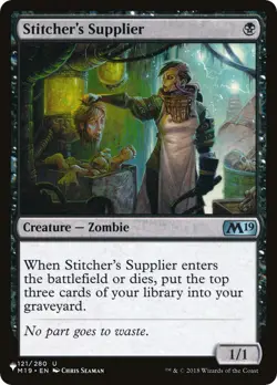 MTG Stitcher's Supplier - 121/280 / English / Moderately Played - Image 1