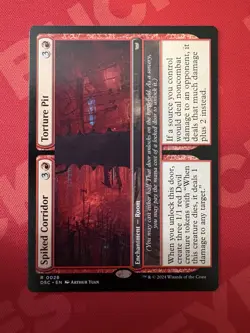 1x Spiked Corridor Torture Pit - Commander: Duskmourn - NM - MTG - Image 1
