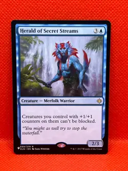 MTG Herald of the Sercret Streams - The List - Mystery Booster 2 - Regular - Image 1