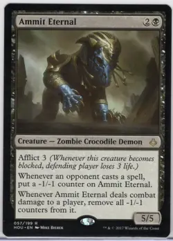 1x Ammit Eternal - Hour of Devastation - Near Mint - Image 1