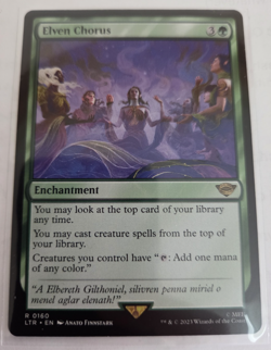 MTG, Elven Chorus - the Lord of the Rings NM - Image 1