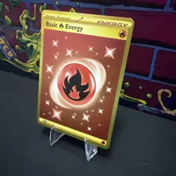 Basic Fire Energy 230/197 SV03: Obsidian Flames Holo Hyper Rare Pokemon Card - Image 3