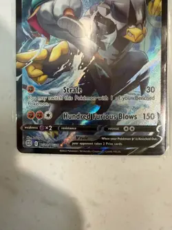 Pokemon Rapid Strike Urshifu V TG20/TG30 Swsh09 Ultra Rare Full Art Holo 220 HP - Image 3