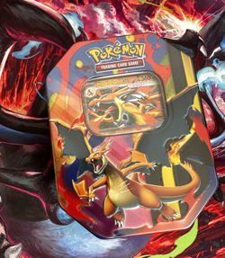 Pokemon TCG: Mega Charizard Y ex Tin, Brand New & Sealed - Image 1
