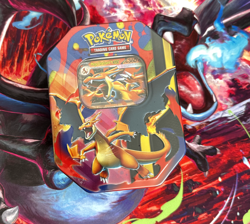 Pokemon TCG: Mega Charizard Y ex Tin, Brand New & Sealed - Image 3