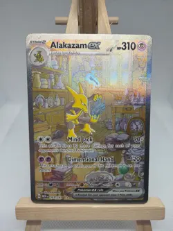 Alakazam ex 201/165 SIR - Pokemon Scarlet & Violet: 151 NM/M ENGLISH - Image 1
