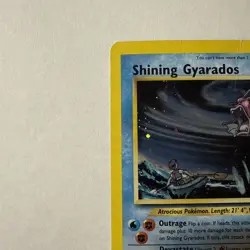 2000 Pokemon Shining Gyarados 65/64 Neo Revelation Secret Rare Holo - Image 2