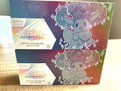 2 Pokemon Prismatic Evolutions SPC Super Premium Collection Brand New & Sealed - Image 1