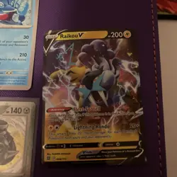 Black star cosmo holo v lot of Pokemon cards - Image 5