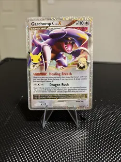 Pokemon TCG Garchomp C LV.X 145/147 Celebrations 25th Anniversary - Image 1