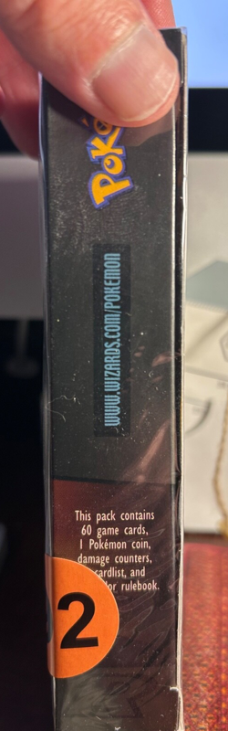 Pokemon Team Rocket Devastation Theme Deck (2000) WOTC FACTORY SEALED - Image 4