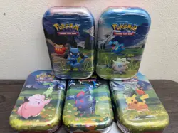 LOT OF 5 SEALED ✅ Pokemon TCG Ascended Heroes MINI TINS Brand New READY TO SHIP - Image 2