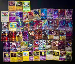 60 Pokemon Ultra Rare Lot - LP to NM - TCG Value $470.- Secret Rare EX GX - Image 1