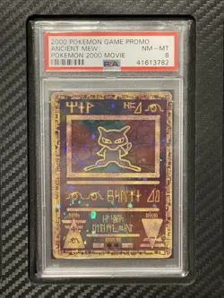 2000 PSA 8 Ancient Mew Pokemon Game Promo Pokemon 2000 Movie Vintage WOTC - Image 1