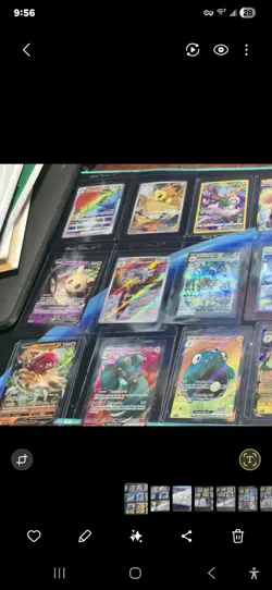 Pokemon TCG Holo Foil Full Art Card Lot Mimikyu Gyarados Meowscarada EX 20 - Image 3
