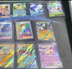 Pokemon TCG Holo Foil Full Art Card Lot Mimikyu Gyarados Meowscarada EX 20 - Image 4