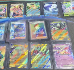 Pokemon TCG Holo Foil Full Art Card Lot Mimikyu Gyarados Meowscarada EX 20 - Image 5