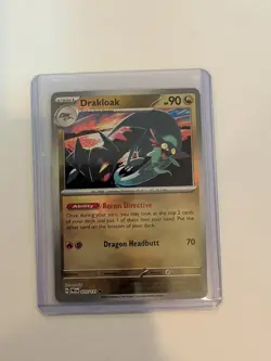Pokemon TCG Drakloak Master Ball Pattern Prismatic Evolutions NM 072/131 - Image 1