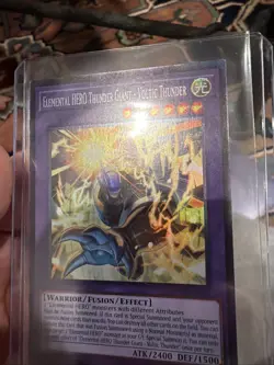 Yugioh Elemental HERO Thunder Giant - Voltic Thunder MZMU-EN029 Collector's Rare - Image 2