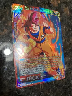 SSG Son Goku Magnificent Might BT17-138 Foil Dragon Ball Super Card Game | NM - Image 3
