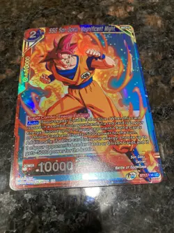 SSG Son Goku Magnificent Might BT17-138 Foil Dragon Ball Super Card Game | NM - Image 4