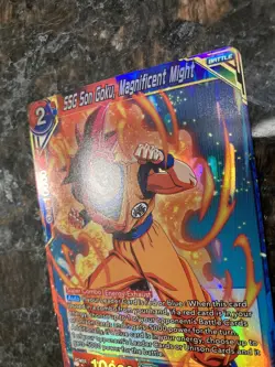SSG Son Goku Magnificent Might BT17-138 Foil Dragon Ball Super Card Game | NM - Image 5
