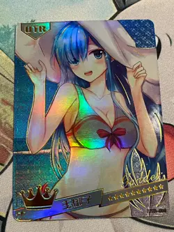Goddess Story Summer Love - UTR-006 - REM - Re:Zero - Holo Waifu Card - Image 1