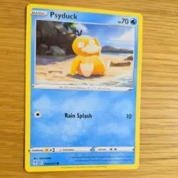 PSYDUCK 024/203 POKEMON CARD (EVOLVING SKIES SET) - Image 3