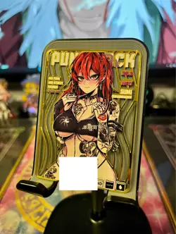 Goddess Story Metal Card Rare Anime Waifu Punk Rock - Image 2
