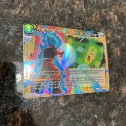 Goku Kamehameha Omen of Victory BT23-103 Foil Dragon Ball Super Card Game | NM - Image 3