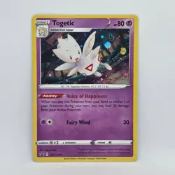 Togetic SWSH276 Sword & Shield Promo Card Pokemon (WITH SMALL SWIRL) - Image 1