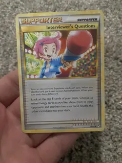 Interviewer's Questions - 77/95 - HGSS Unleashed - Uncommon Pokemon TCG Card - Image 1