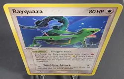 Rayquaza 22/107 Normal Rare Deoxys Pokemon LP/MP Non Holo Pokemon TCG Card - Image 4