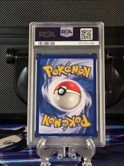 Tangela 1999 Pokemon TCG (Has a blue circle on the 20) PSA 7 - Error card - Image 4