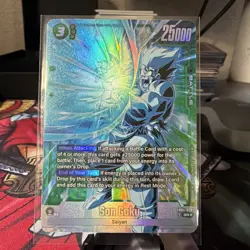 Son Goku FB04-059 Alternate Art Dragon Ball Super Fusion World Eng Card - Image 1