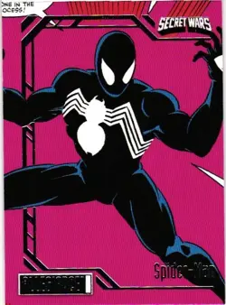 SPIDER MAN #89 BASE Upper Deck Marvel Allegiance Secret Wars COLLECTIBLE CARD - Image 1