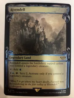 Rivendell (Showcase Scrolls, Foil, 0710, NM) Universes Beyond: Lord of the Rings - Image 1