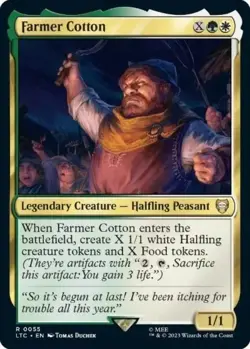 MTG Farmer Cotton - 55 / English / Near Mint - Image 1