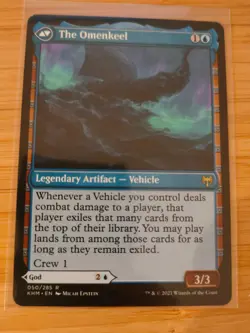 MTG Cosima, God of the Voyage The Omenkeel 050 Kaldheim M/NM Free UK P&P - Image 2