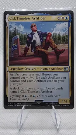 Cid, Timeless Artificer (0412) Final Fantasy Regular - Image 1