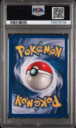 1999 POKEMON GAME 1ST ED #12 NINETALES-HOLO PSA 5 - Image 2