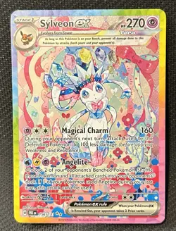 Pokemon TCG Sylveon EX Prismatic Evolutions 156/131 SIR - Image 1