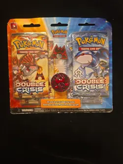 Pokemon Double Crisis Rival Ambitions : Team Aqua Vs Magma Booster Blister Pack - Image 1